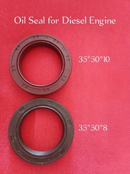 0Oil seal for air cooled diesel engine (35*50*8/ 35*50*10) 10hp 12hp 16hp 18hp
