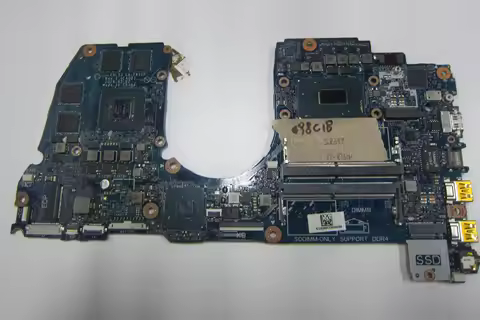 For DELL G3 3579 Laptop Motherboard with I7-8750H CPU and GTX1050 GPU CAL53 LA-F611P Mainboard