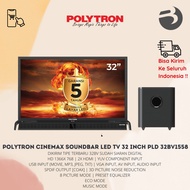 POLYTRON CINEMAX SOUNDBAR LED TV 32 inch PLD 32BV1558