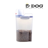 【 DIGNITY DOG 】Pet Supplies Dog Cat Food Airtight Container Measuring Cup Snack Bucket
