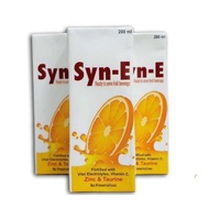 SYN-E ELECTROLYTES JUICE 200ML (orange)READY TO DRINK [ors, cirit, dehydration)