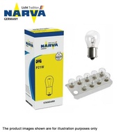 (10PCS)1 Box NARVA 12V 21W Signal Bulb 1141 Single Socket 17635 BA15s P21W
