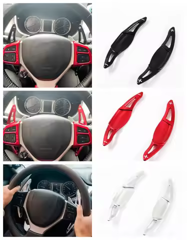 Interior Accessories Steering Wheel Gear Shift Paddle Shifter Extension For Suzuki Vitara SX4 S-Cros