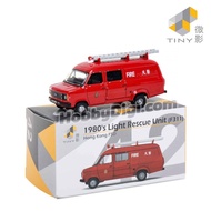 Tiny City 1:76 Diecast Model Car 42 - 1980's HKFSD Light Rescue Unit