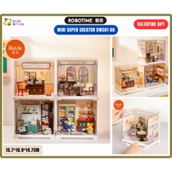 [BirthdayGift] Robotime Rolife Plastic DIY Mini Super Creator Miniature House - DWS01, DWS02, DWS03,