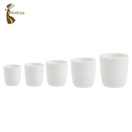[kokiya] Crucibles Melting Casting Refining Aluminum Corundum Crucible 20 - 150mL