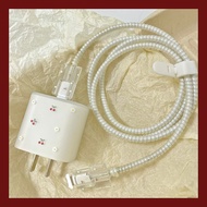 Durable Charger Case for 18/20W IP Power Adapter and Fast Charging Cable