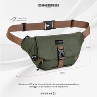 NEW PRODUCT Evernext - Men's Sling Bag Oregon Sling Bag Men's Waist Bag Distro Sling Bag