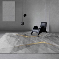 Light Luxury Carpet Hall Dirt-Resistant Thick Simple Carpet Rental House Foyer Study Bedroom Sand Ca