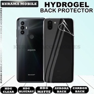 Hydrogel Back Protector Sharp Aquos Sense 8 / Sense 7 Plus / Sense 5G / Sense 4 Plus