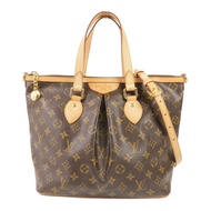 LOUIS VUITTON Monogram Palermo PM金扣手挽肩背兩用袋
