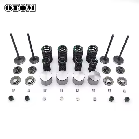 OTOM For LONCIN CR6 VOGE300R KAWASAKI KLX 250 300 YF300 Intake Exhaust Valve Stem Adjusting Shim Loc