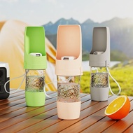 Outdoor dog water bottle, portable pet travel cup, dog walking water bottle, dog feeding tool