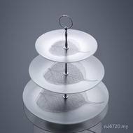 Fruit Plate Multi-Layer Living Room Tower Cake Stand Pastry Dessert Table Household Dessert Glass Th