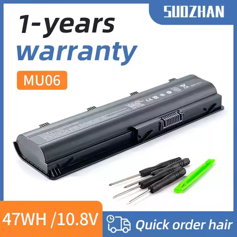 SUOZHAN MU06 Laptop Battery for HP Pavilion G4 G6 G7 CQ42 CQ32 G42 CQ43 G32 DV6 DM4 G72 593562-001 H