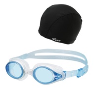 [Amazon.co.jp Exclusive] VIEW Women's Swimming Goggle Set, Made in Japan [Goggle and Cap 2-Piece Se