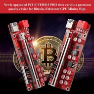 Sata Etzin Pci-E 1X To 16X Riser Card Ver 13Pro Pcie Riser Adapter Card Eth