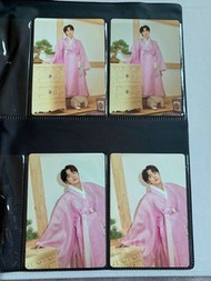 BTS 中秋小卡