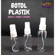 Botol Plastik 30ml/50ml/60ml