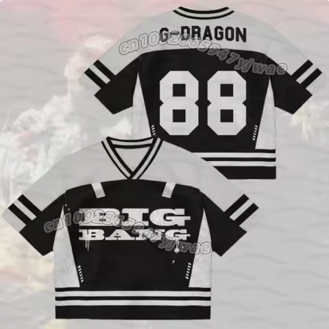 Bigbang 20th Anniversary Concert 2026 World Tour T-Shirt G-DRAGON DAESUNG fans Short Sleeve weat Men