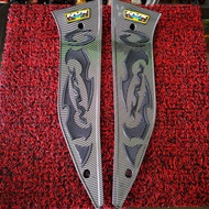 NVX FLOOR PANEL CARBON / NVX TAPAK PIJAK CARBON