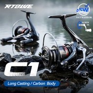 BEARKING RTBLUE C1 REEL 5.2:1 1000-4000 model Fishing Reel Spinning Reel 5+1BB Max 10KG Universal wa