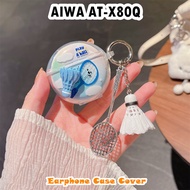 【Hot sale】For AIWA AT-X80Q Case Fresh Cartoon Series Soft Silicone Earphone Case Casing Cover