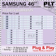 SAMSUNG 46 INCH UA46F6300AR / UA46F5000AR / UA46F5500AR (LAMPU TV) LED TV BACKLIGHT LED TV 46F5500AR