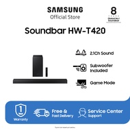 Samsung T420 Soundbar 2.1ch Dolby Digital Powerful bass Smart Sound Bluetooth/Optical In - HW-T420/X