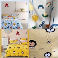 Set Bedcover Katun Jepang Ori 16 Ukuran AllSize| uk 90x200|uk 100x200|uk 120x200|uk 160x200|uk 180x2