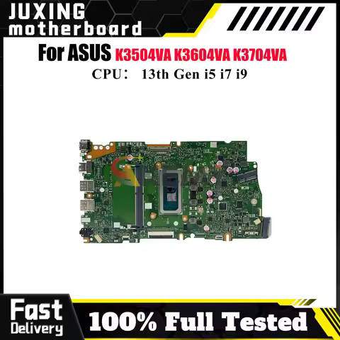 X1505VA Laptop Motherboard For ASUS VivoBook K3504VA X1505V K3604VA K3704VA K3604ZA X1505VA K3504ZA 