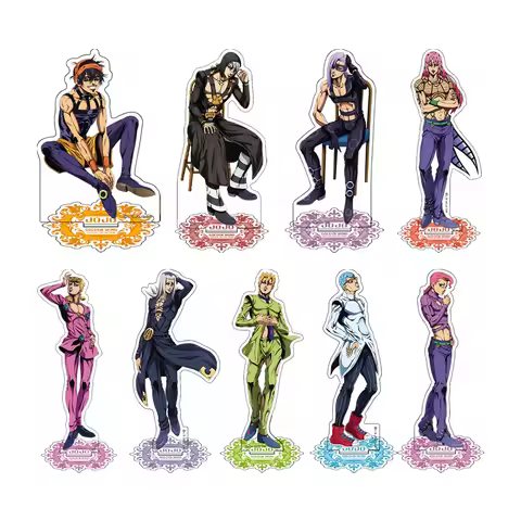 Anime Peripheral Store Giorno Leone Abbacchio Narancia Ghirga Pannacotta Fugo Risotto Nero Melone Gh