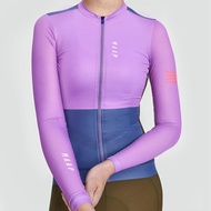 Summer Women's Long Sleeve Bicycle Jersey Maap Mesh Cycling Shirts Road Bike MTB Riding Clothing MTB Jersey