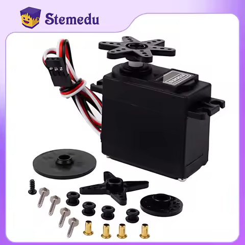 S3003 6kg Torque RC Servo Motor 180/270/360 4.8V-6V Standard Digital Servo 25T for RC Car Plane Boat