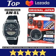 Casio AW-81 Baterai jam tangan casio AW81 original bergaransi asli japan