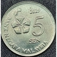 UANG KOIN ASING 5 SEN MALAYSIA