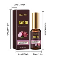 EELHOE Red Onion Black Seed Oil Hair Care Essential Oil Nourishing Hair Care Soft Moisturizing Repai