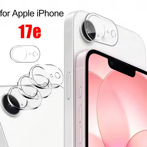 3D Tempered Glass Camera Cover For Apple iPhone 17e iPhone17e i Phone 17 e e17 i17e 2026 6.1inch Rea
