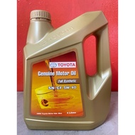 TOYOTA ENGINE OIL,fully and semi synthetic