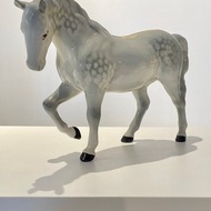 Vintage 英國Beswick品牌陶瓷 - 灰白馬