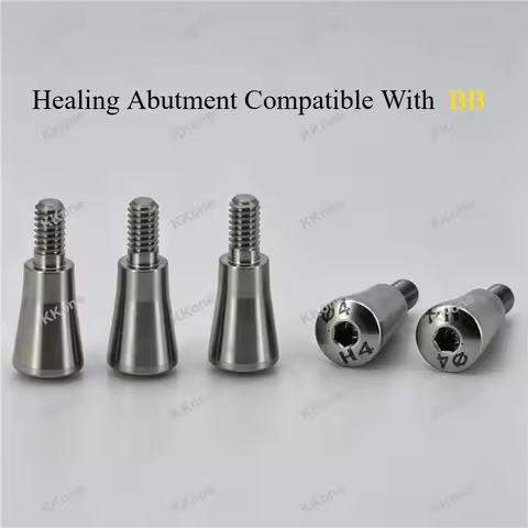 20Pcs Healing Abutment Compatible With BB Implant System Dental Lab Restoration Accessories