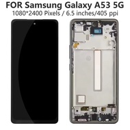 จอแสดงผล LCD 6.5 นิ้วสำหรับ Samsung Galaxy A53 5G A536 SM-A536B A536U พร้อมหน้าจอสัมผัสชิ้นส่วนซ่อมแ