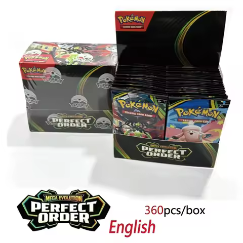 **60-360p Pokémon Card Scarlet & Violet Prismatic Evolutions Pokémon Box Booster Battle PERRECT ORDE