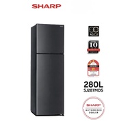 Sharp 280L Smile Refrigerator SJ287MDS 2 Doors Fridge