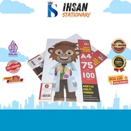 A4 75g HVS paper, 100 sheets, suma brand