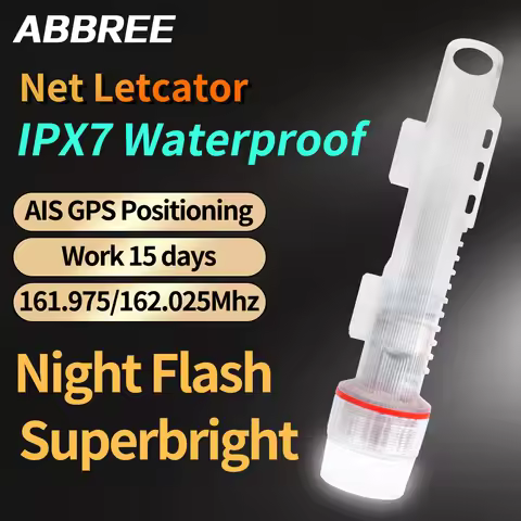 ABBREE AR-200M GPS Positioning 12W AIS Net Locator Waterproof IPX7 Long Standby Time Anti-lost Track