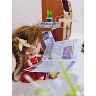 Miniature Newspaper Double-Sided Printing bjd Blytheob11 Soldier gsc Miniature Entertainment News Pa