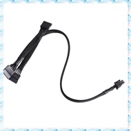 [R Q M U] Power Cable Adapter 6Pin to 3x SATA Straight for  X-1050XM2, X-1250XM2 X-650, KM3 X-750, S