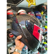 Spyder Full-face Helmet with Dual Visor Recon 2.0 Carbon and Mono  (FREE Clear Visor + FREE Spoiler)