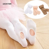 Gaoxi75bk Ballet Tights - White Nude 60D Dance Stockings for Girls